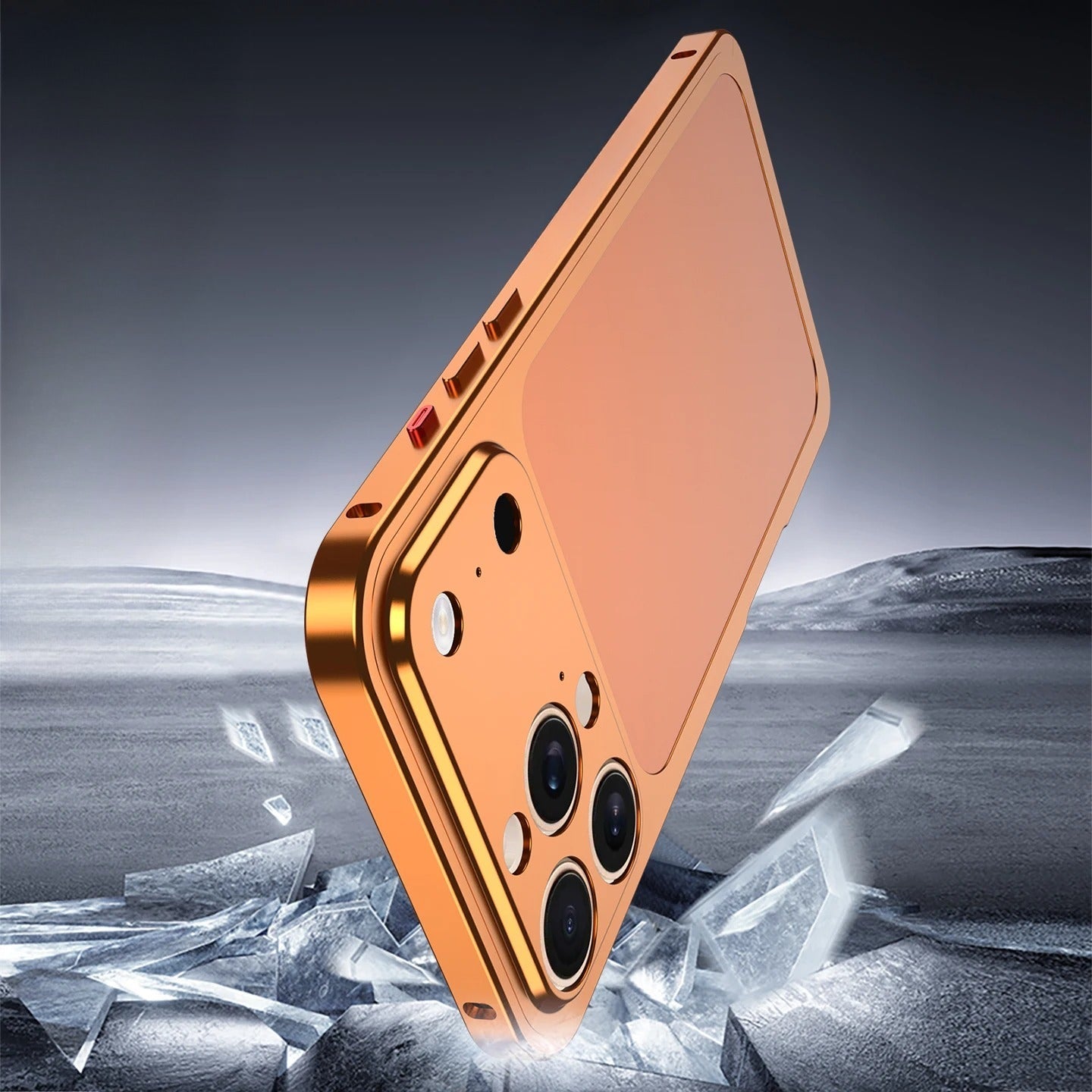 Convert Your iPhone Instantly to iPhone 17 Pro Series - Side Bumper And Back Panel