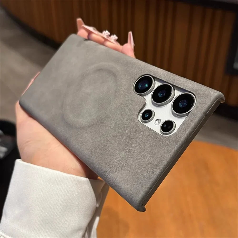 Lambskin : Leather Business Shield