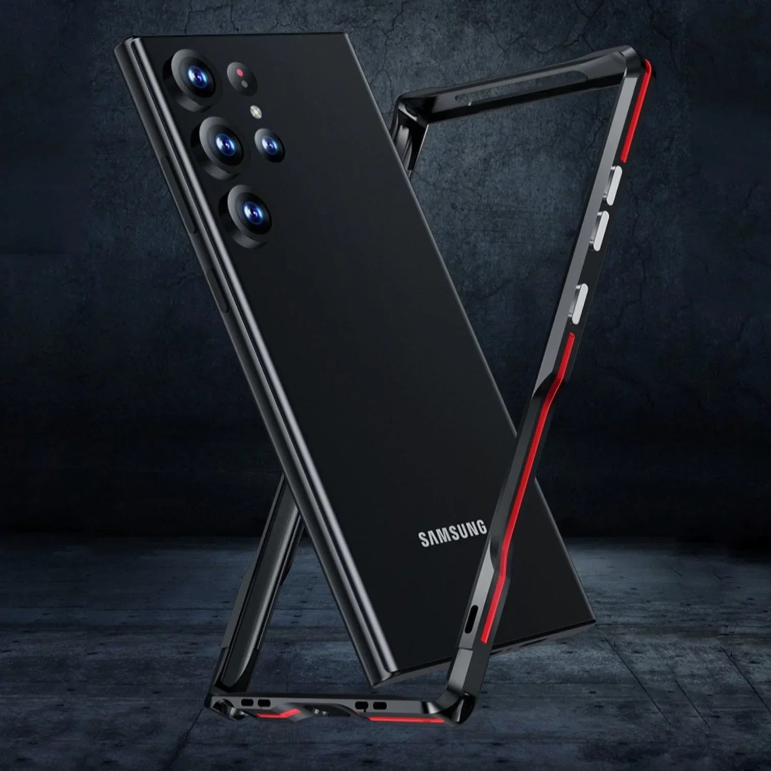 Metal Frame Bumper Case - Samsung