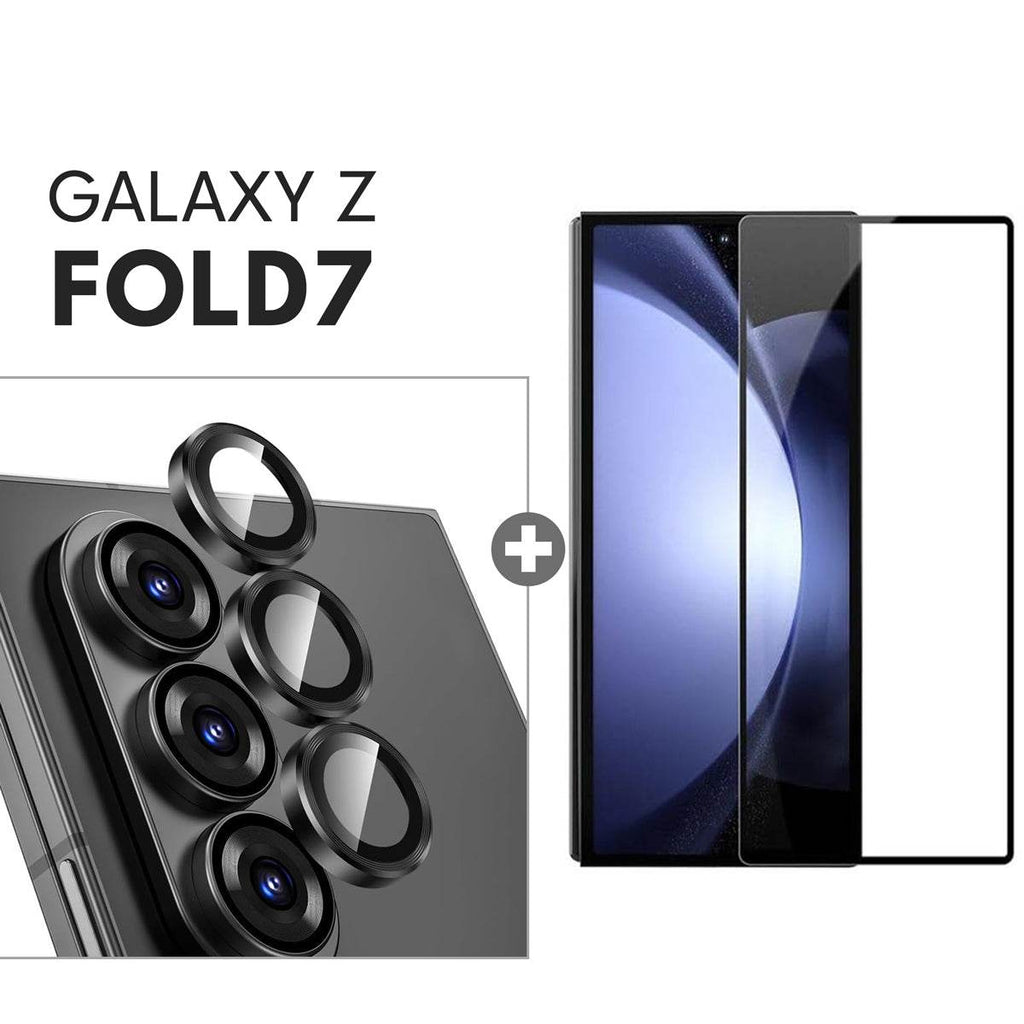 Galaxy Z Fold7 Tempered Glass + Camera Lens Protector - Million Cases 