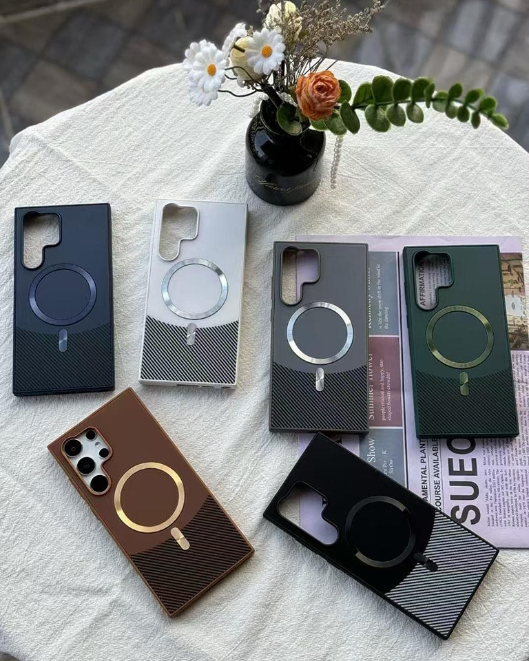 Luxury Half Carbon Case