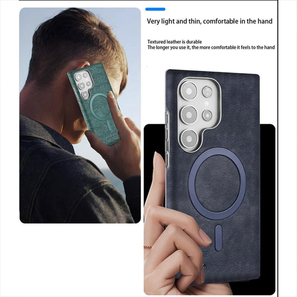 Luxury Leather MagSafe Case