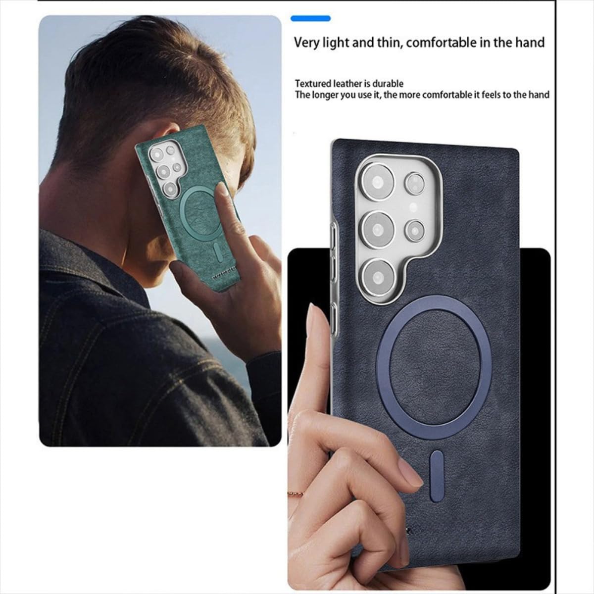 Luxury Leather MagSafe Case