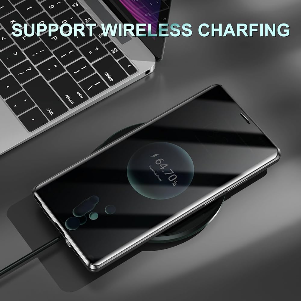 Dual Privacy Glass Metal Bumper Case  - 360 Protection