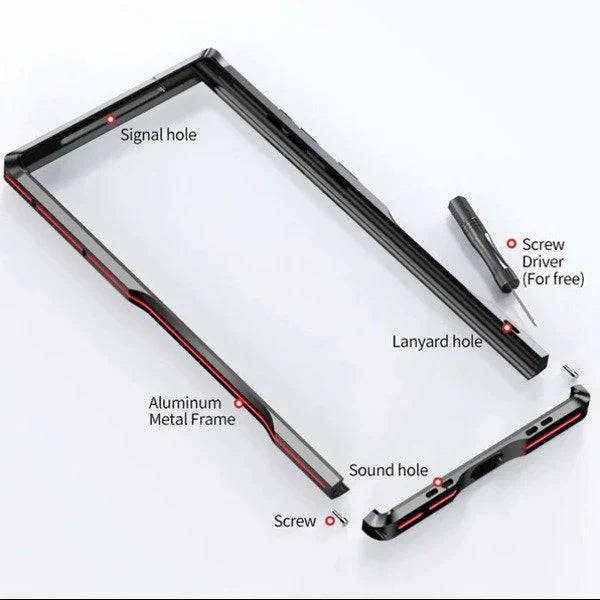 Metal Frame Bumper Case - Samsung