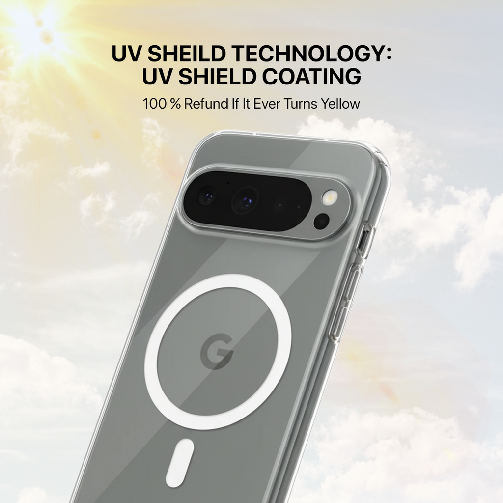 Anti Yellow Magsafe Clear Case - Google Pixel 10 Pro XL