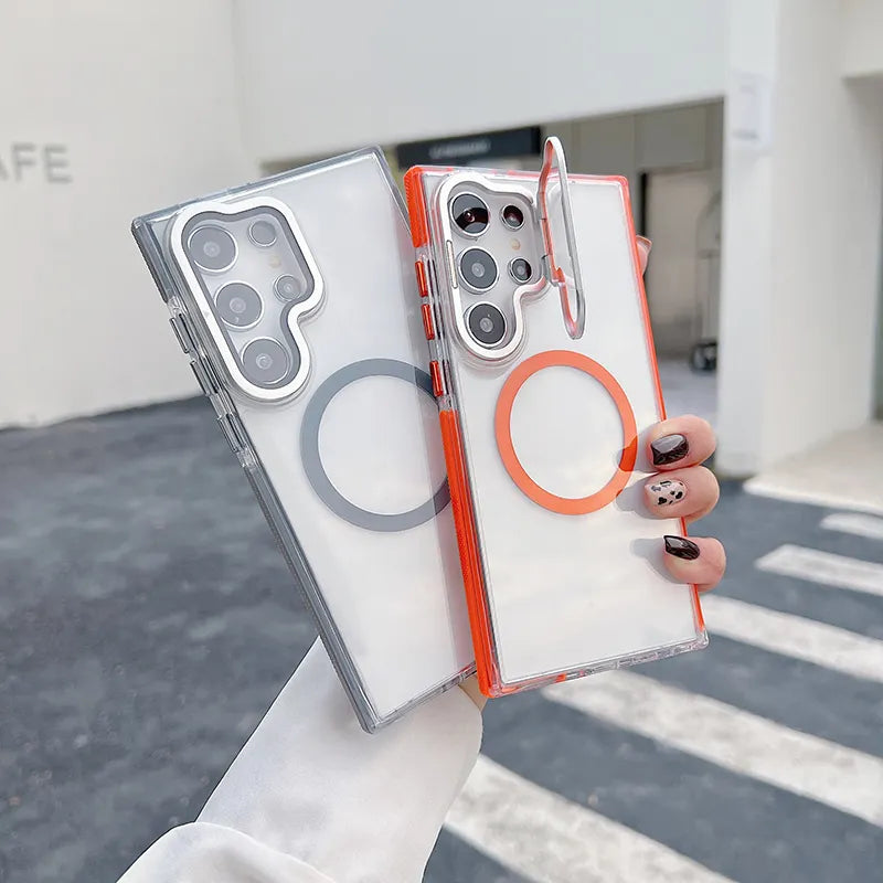 Crystal Clear Shockproof Magnetic