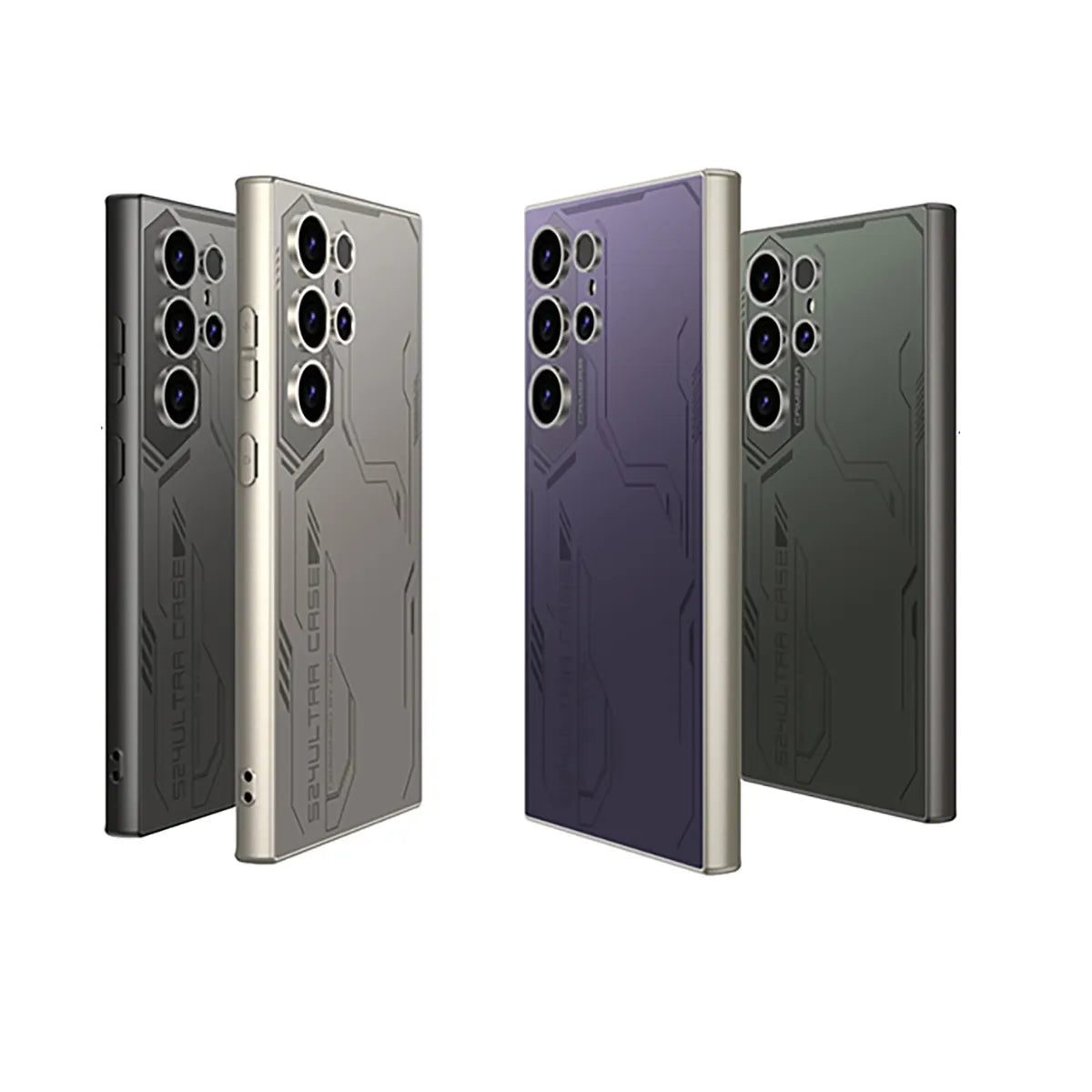 Fingerprint-Proof Frosted Luxury Case with PCB Design