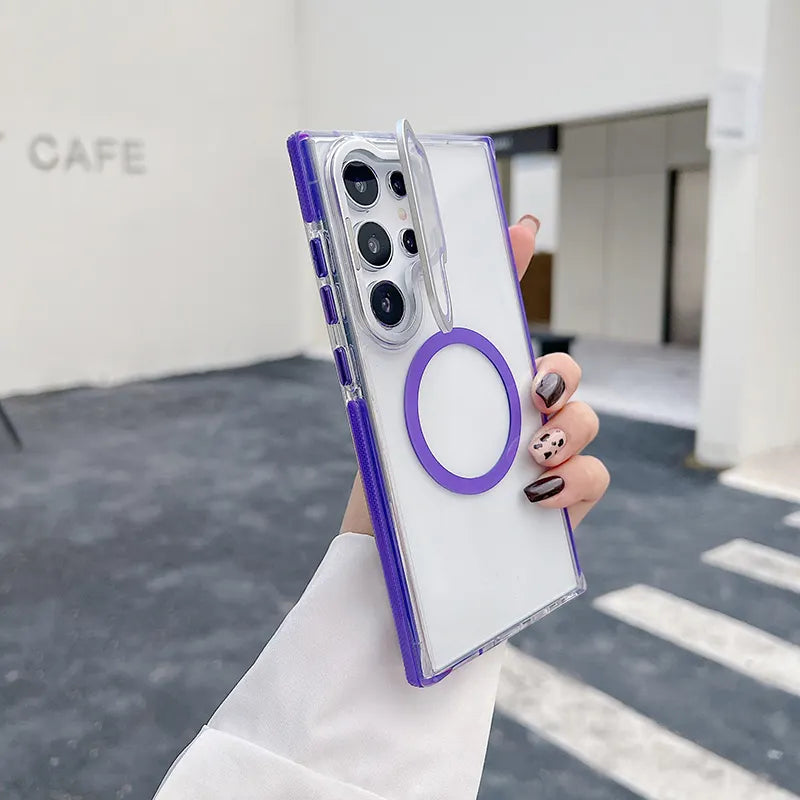 Crystal Clear Shockproof Magnetic