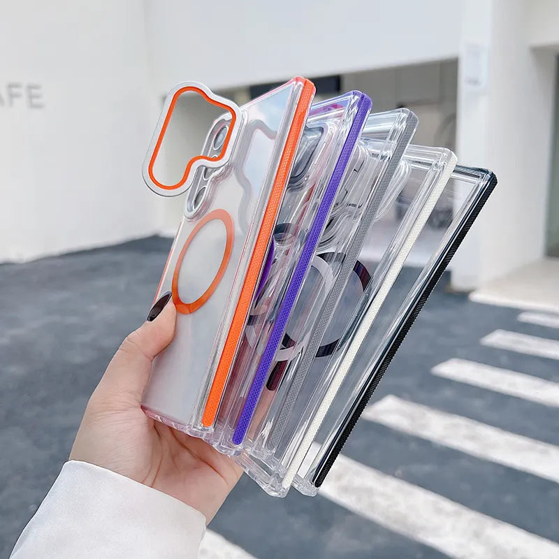 Crystal Clear Shockproof Magnetic