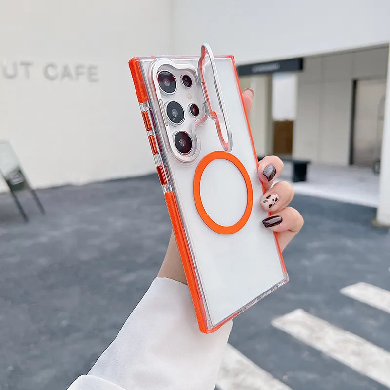 Crystal Clear Shockproof Magnetic