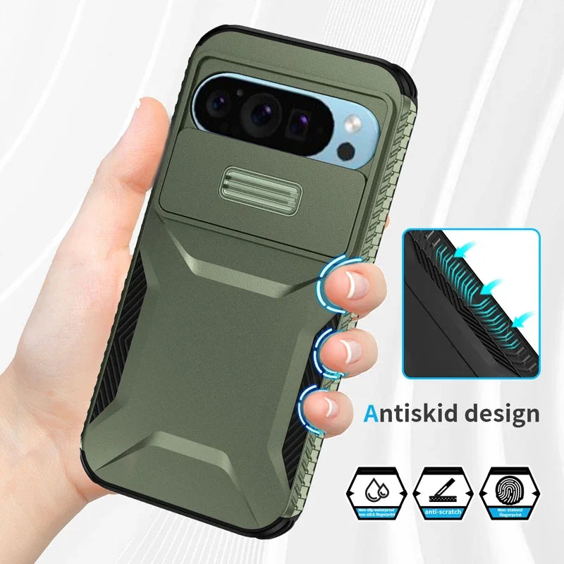 Rugged Armor Case with Slide Camera - The Pixel Store