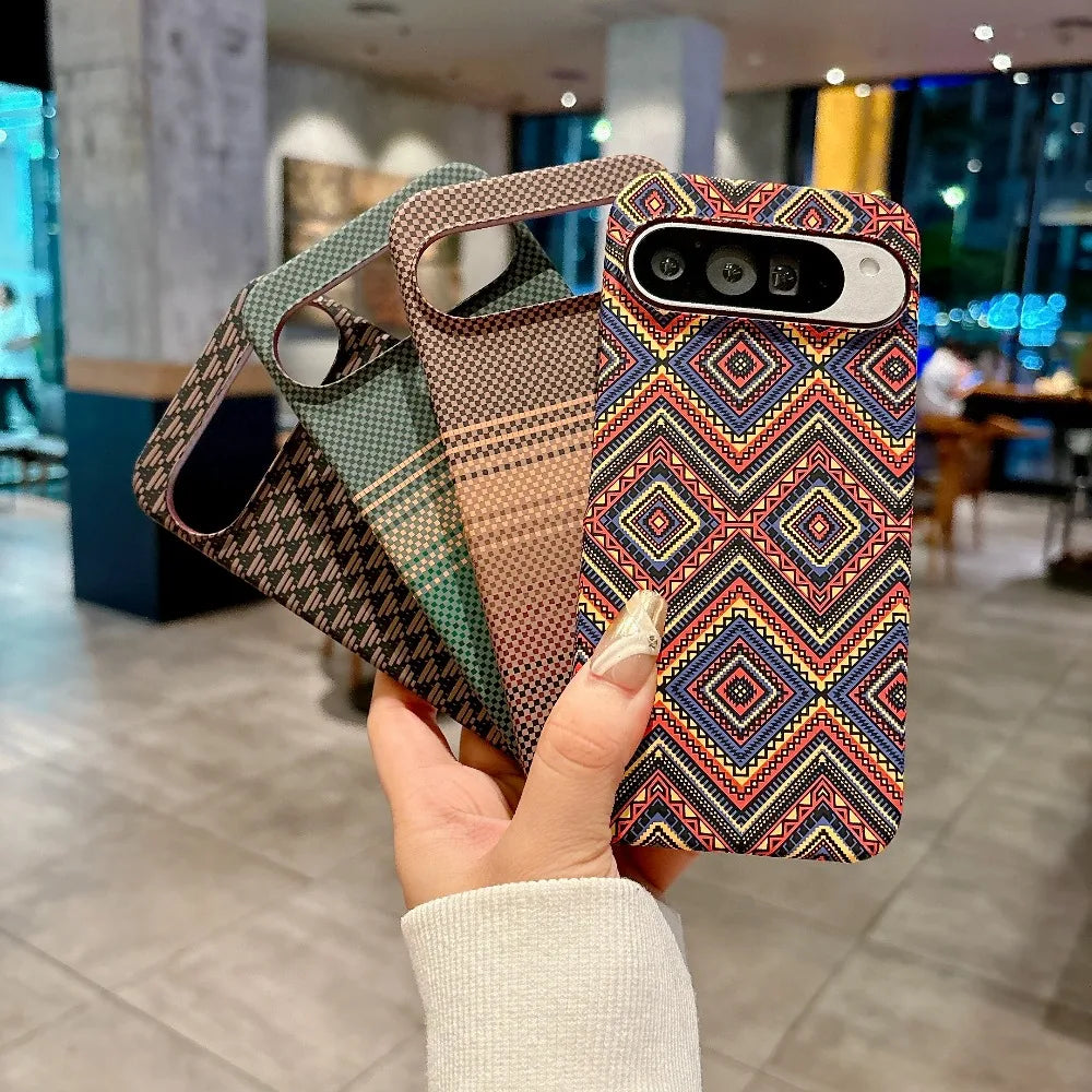 Carbon Fibre Texture Magnetic Case For Google Pixel - The Pixel Store