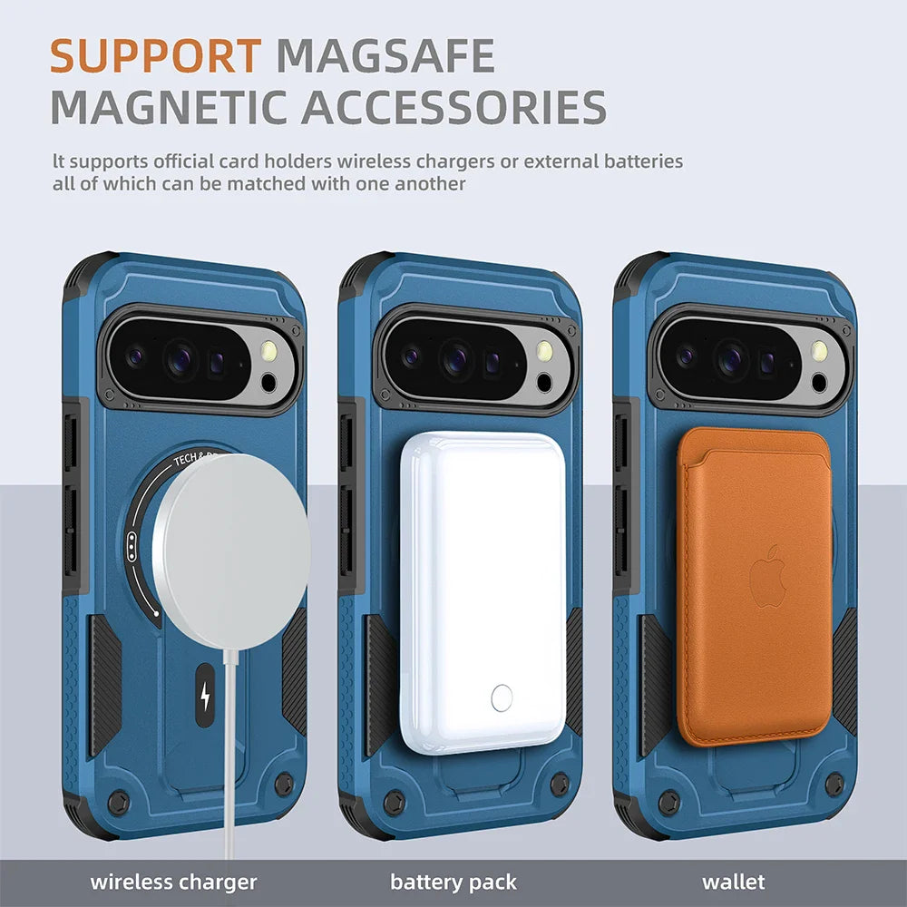 Rugged Magnetic Kickstand Case - The Pixel Store
