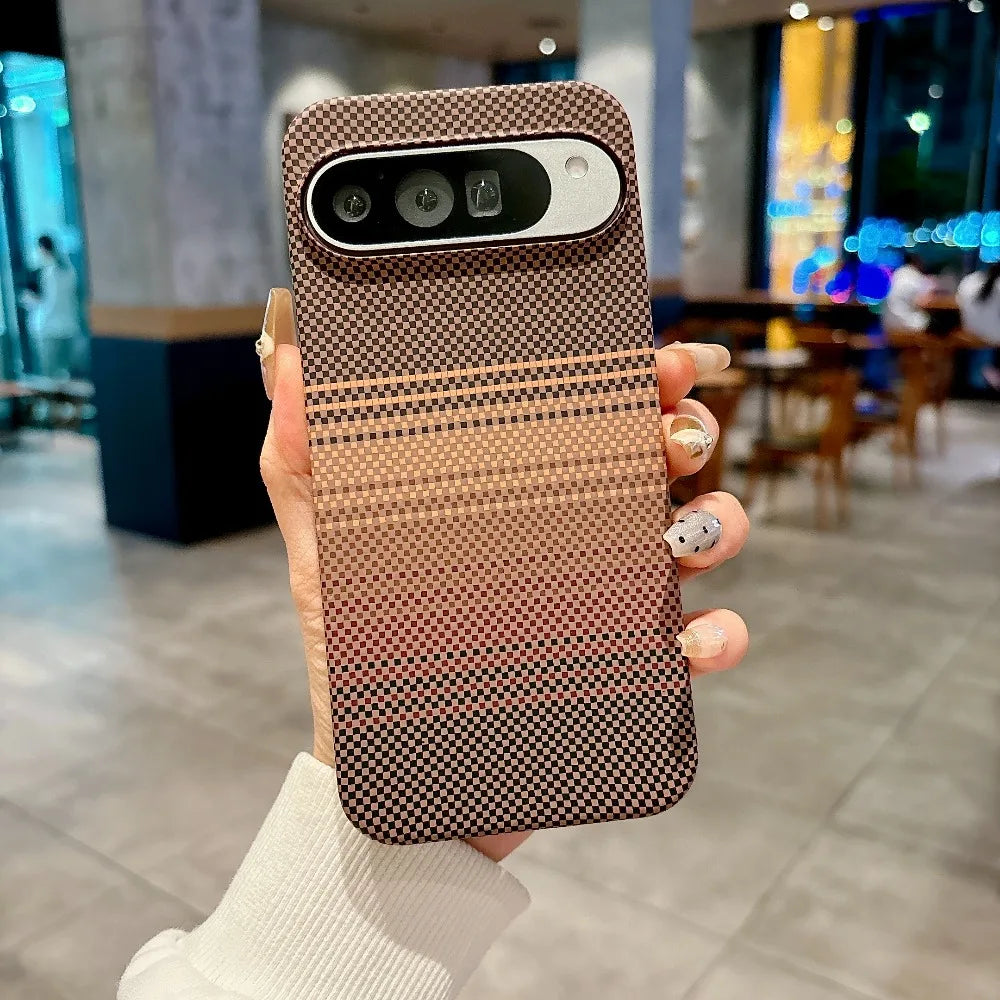 Carbon Fibre Texture Magnetic Case For Google Pixel - The Pixel Store