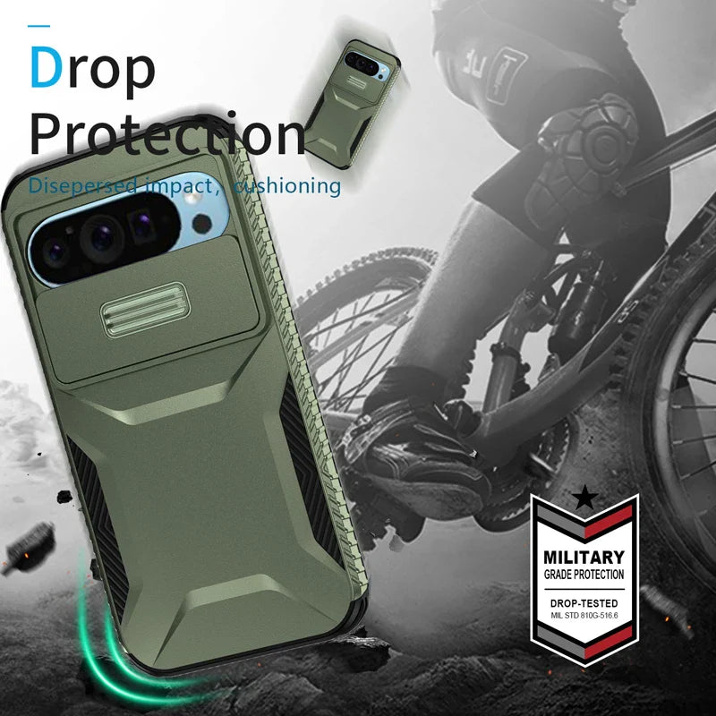 Rugged Armor Case with Slide Camera - The Pixel Store