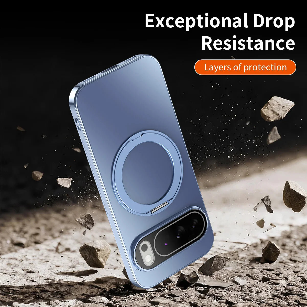Shockproof Magnetic Case with kickstand - The Pixel Store