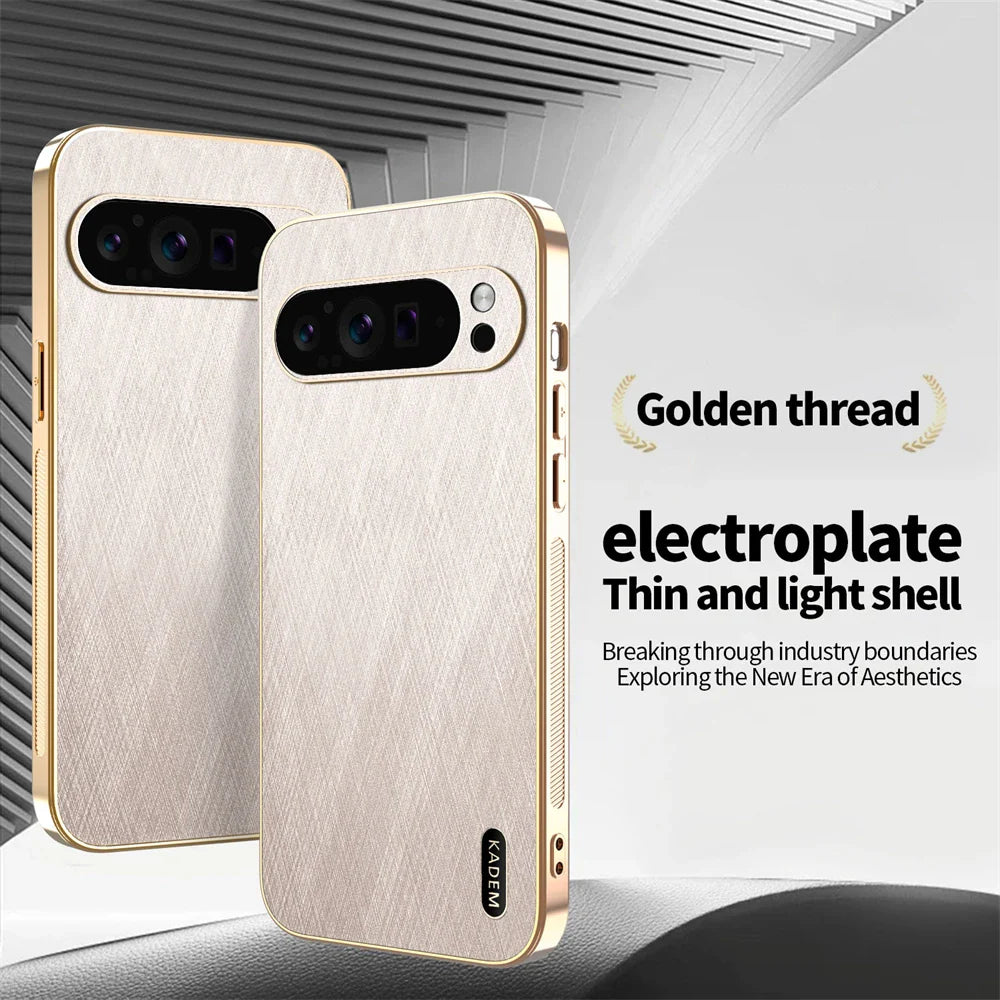 Luxury Golden Electroplated Case - The Pixel Store