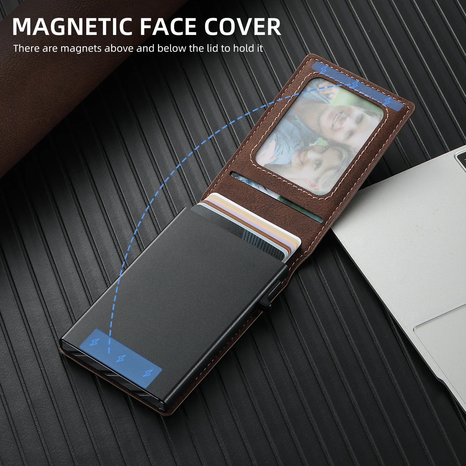 Leather Case with Detachable Wallet Stand For Pixel Series
