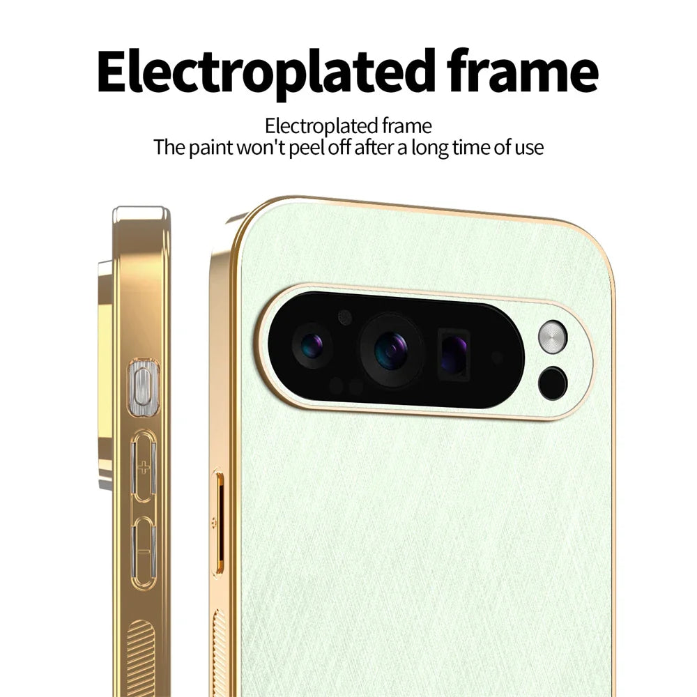 Luxury Golden Electroplated Case - The Pixel Store