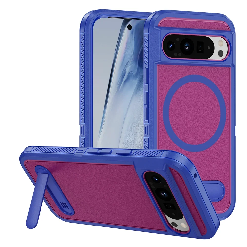 Heavy Duty Magnetic Kickstand Case - The Pixel Store