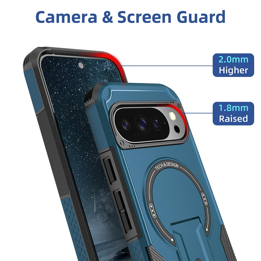 Rugged Magnetic Kickstand Case - The Pixel Store