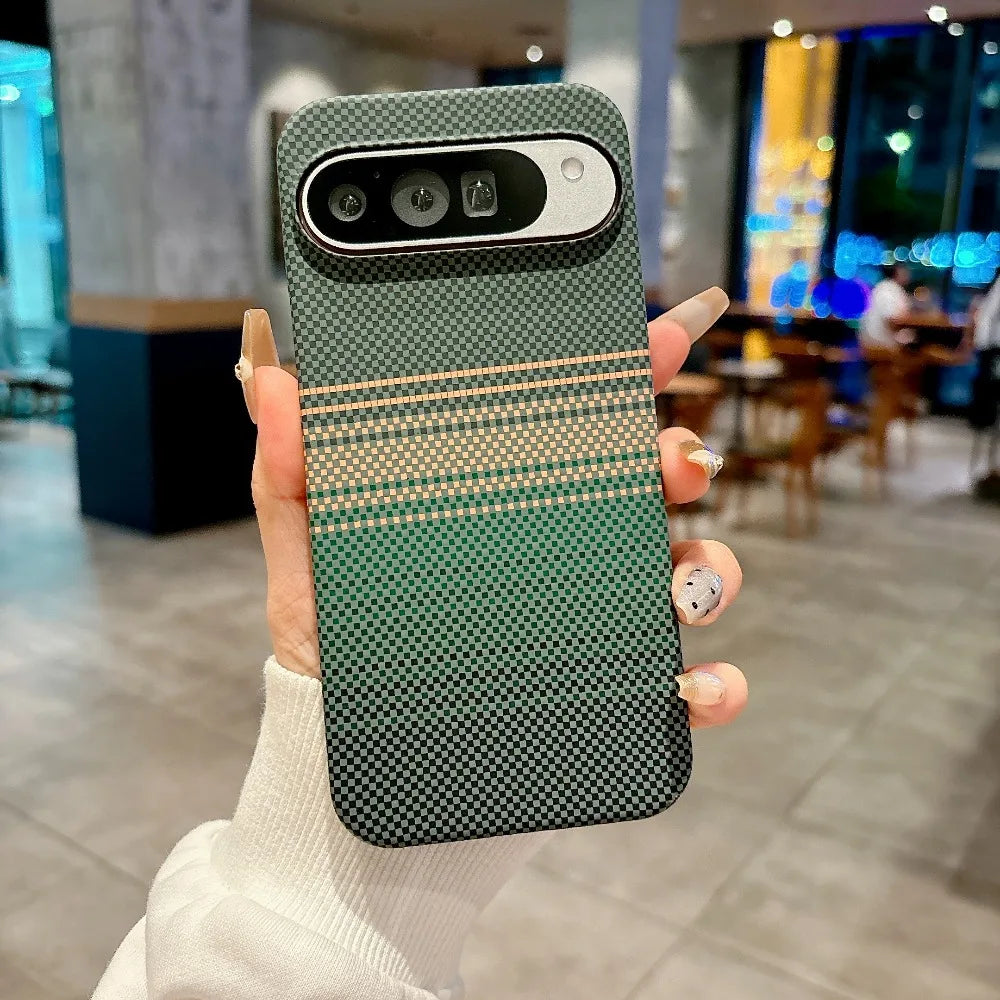 Carbon Fibre Texture Magnetic Case For Google Pixel - The Pixel Store