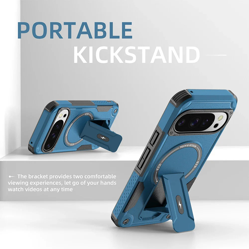 Rugged Magnetic Kickstand Case - The Pixel Store