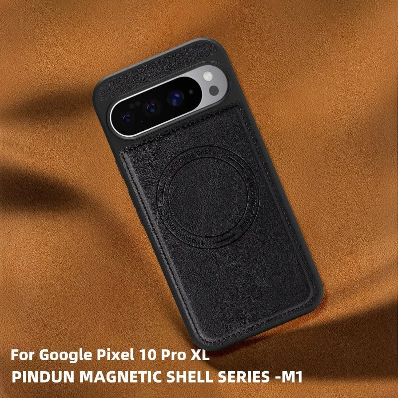 Luxury Magnetic Leather Case - The Pixel Store