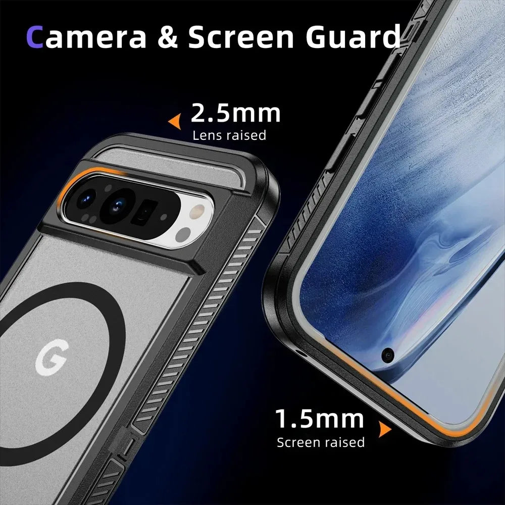 Heavy Duty Magnetic Kickstand Case - The Pixel Store