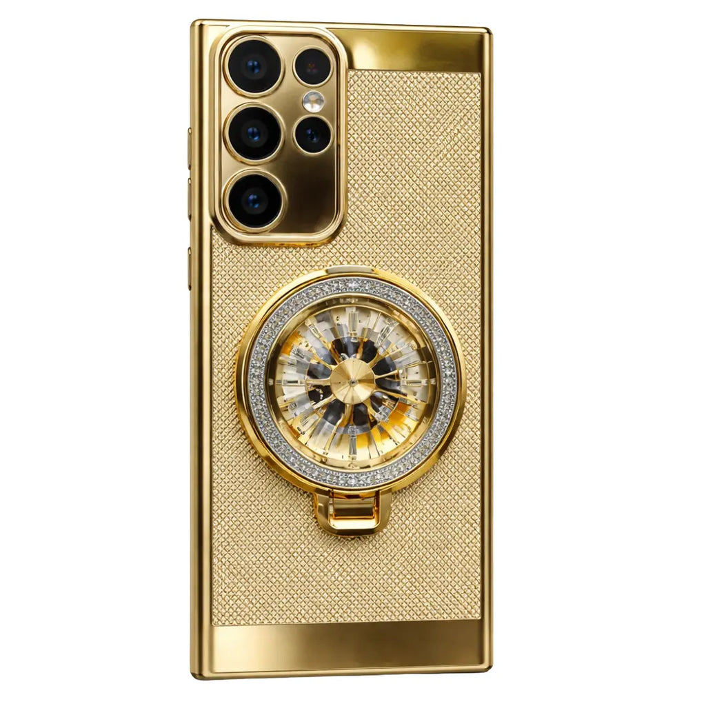 Brilliant Rotating Wheel Stand Case for Samsung