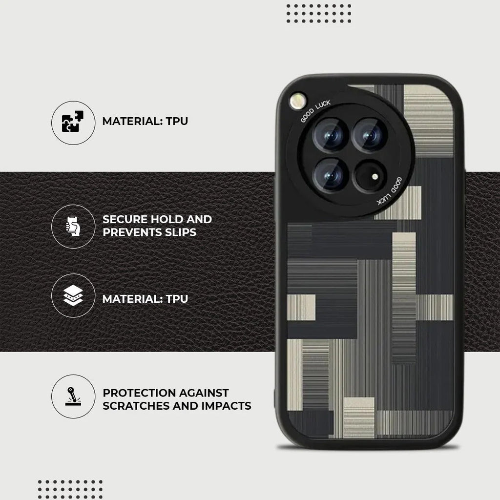 OnePlus 13 Series Classic Pattern Leather Case