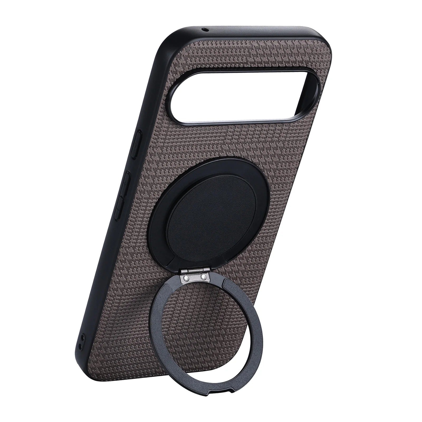 Side profile of Prestige Weave Texture MagSafe Kickstand Case