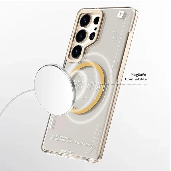 Youngkit Just Fun Black edition back cover for Galaxy S25 Ultra